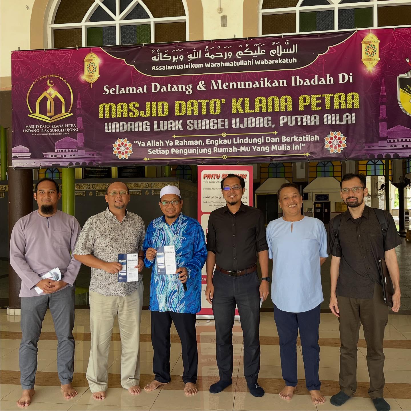 Taklimat USIMMasjidPro di Masjid Dato' Klana Putra, Nilai